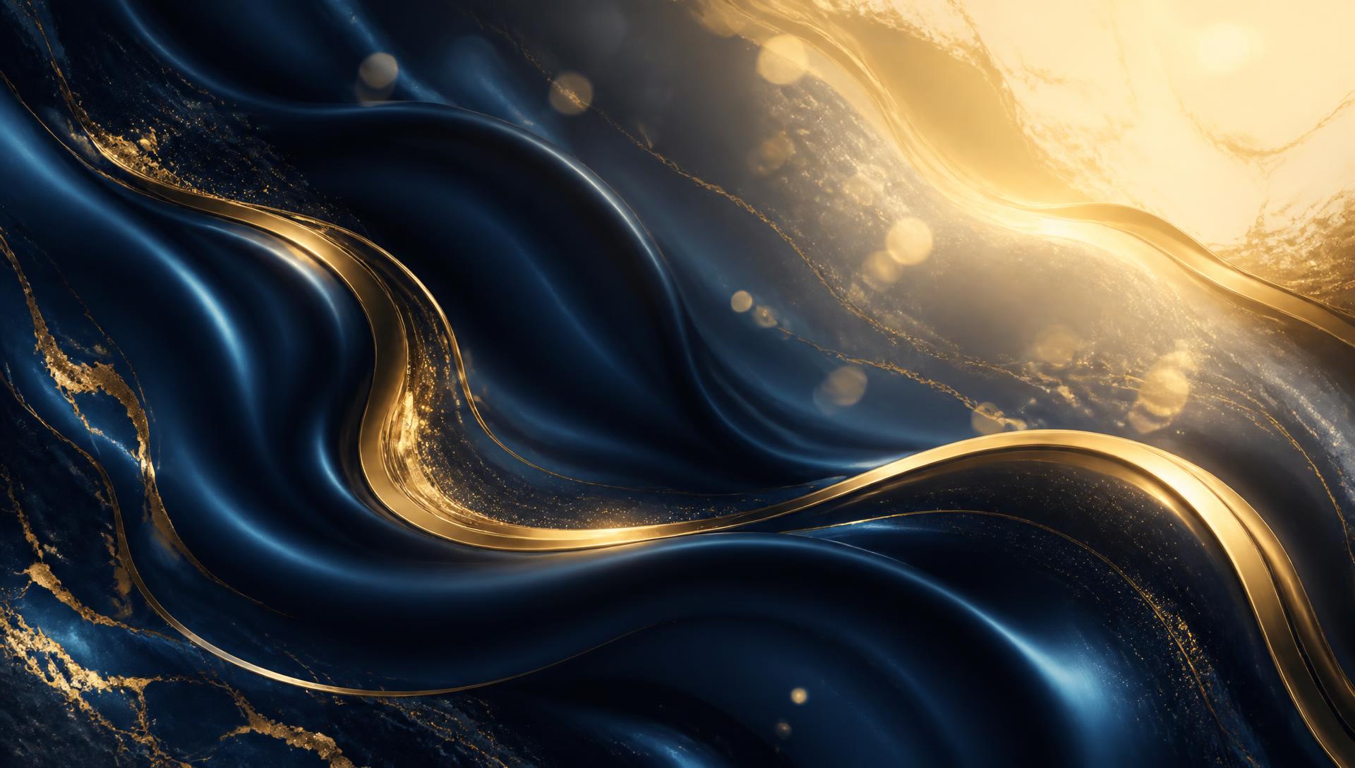 Navy and gold abstract Verselle brand texture